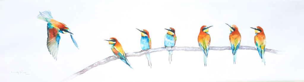 Lindy Roux - Bee-Eaters